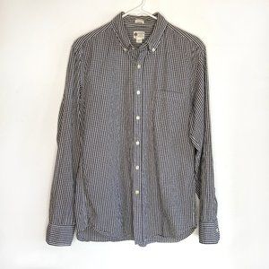 J. Crew Shirtings Washed Casual Gingham Shirt / M